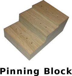 Hardwood Insect Pinning Block